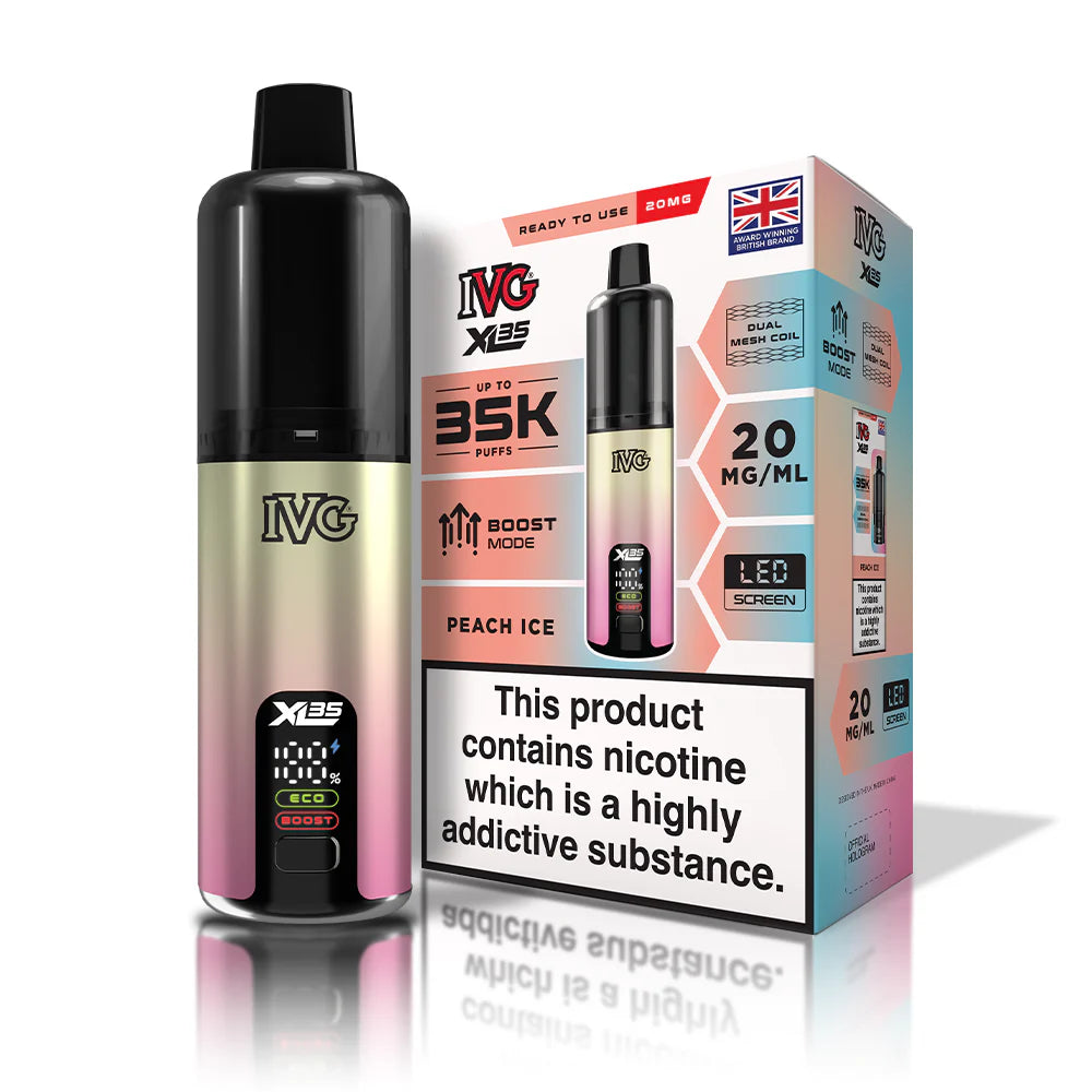 IVG XL35 Peach Ice Starter Kit