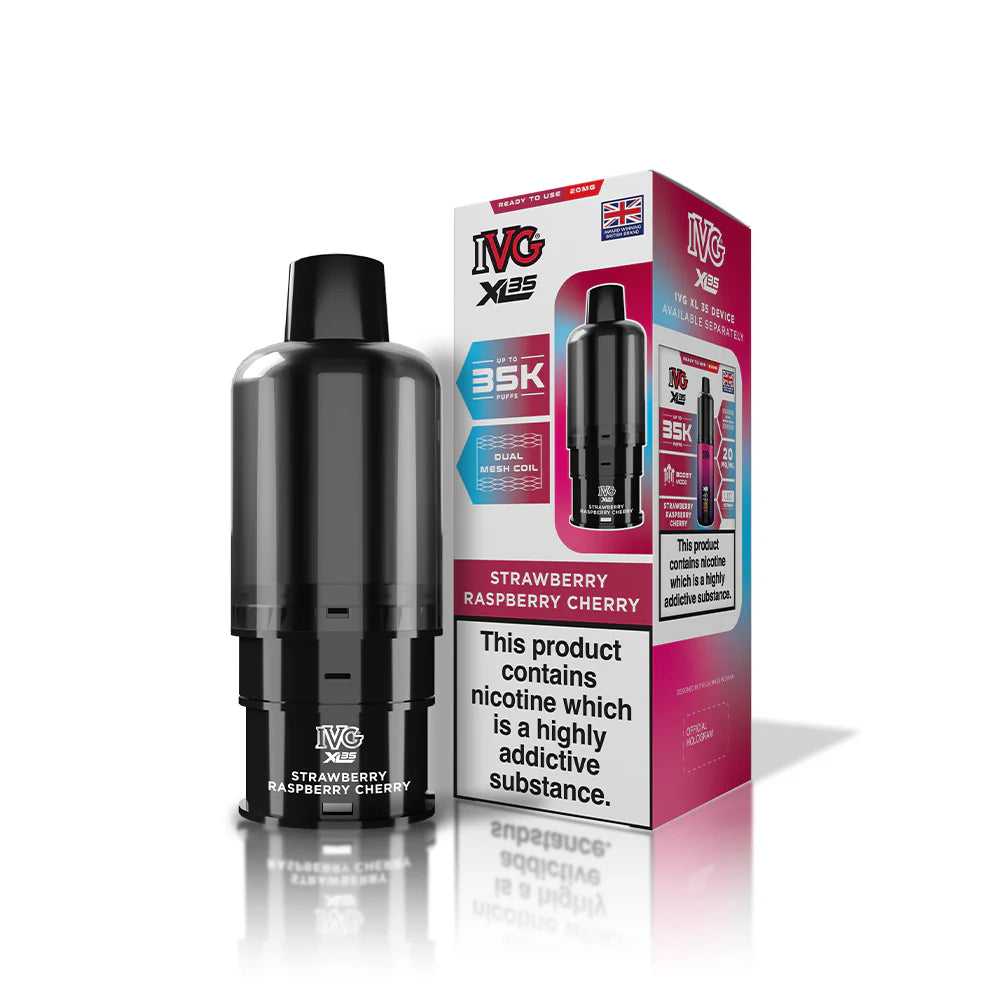 IVG XL35 Strawberry Raspberry Cherry Refill Pod