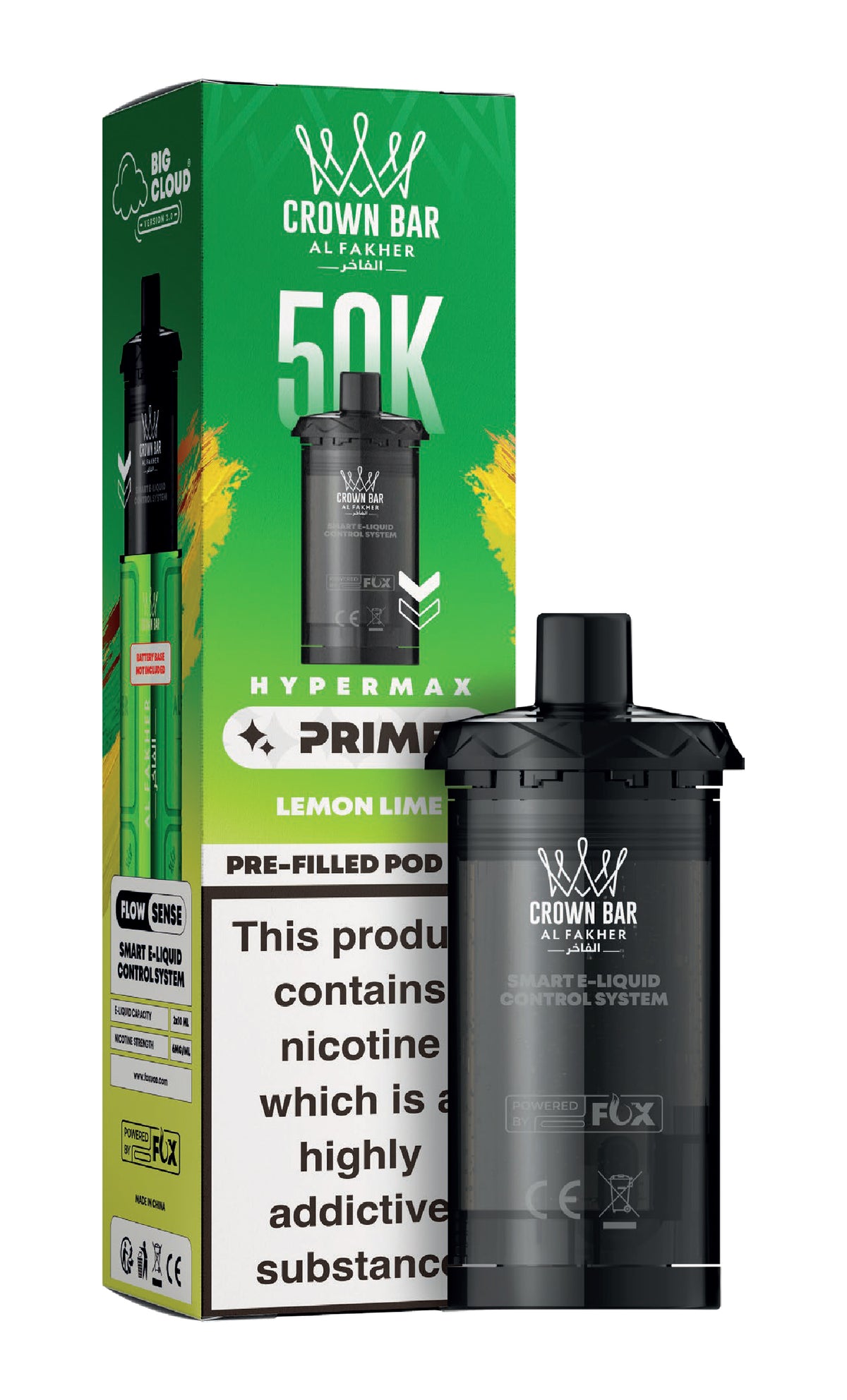 Al Fakher 50K Hypermax Prime Prefilled Pod