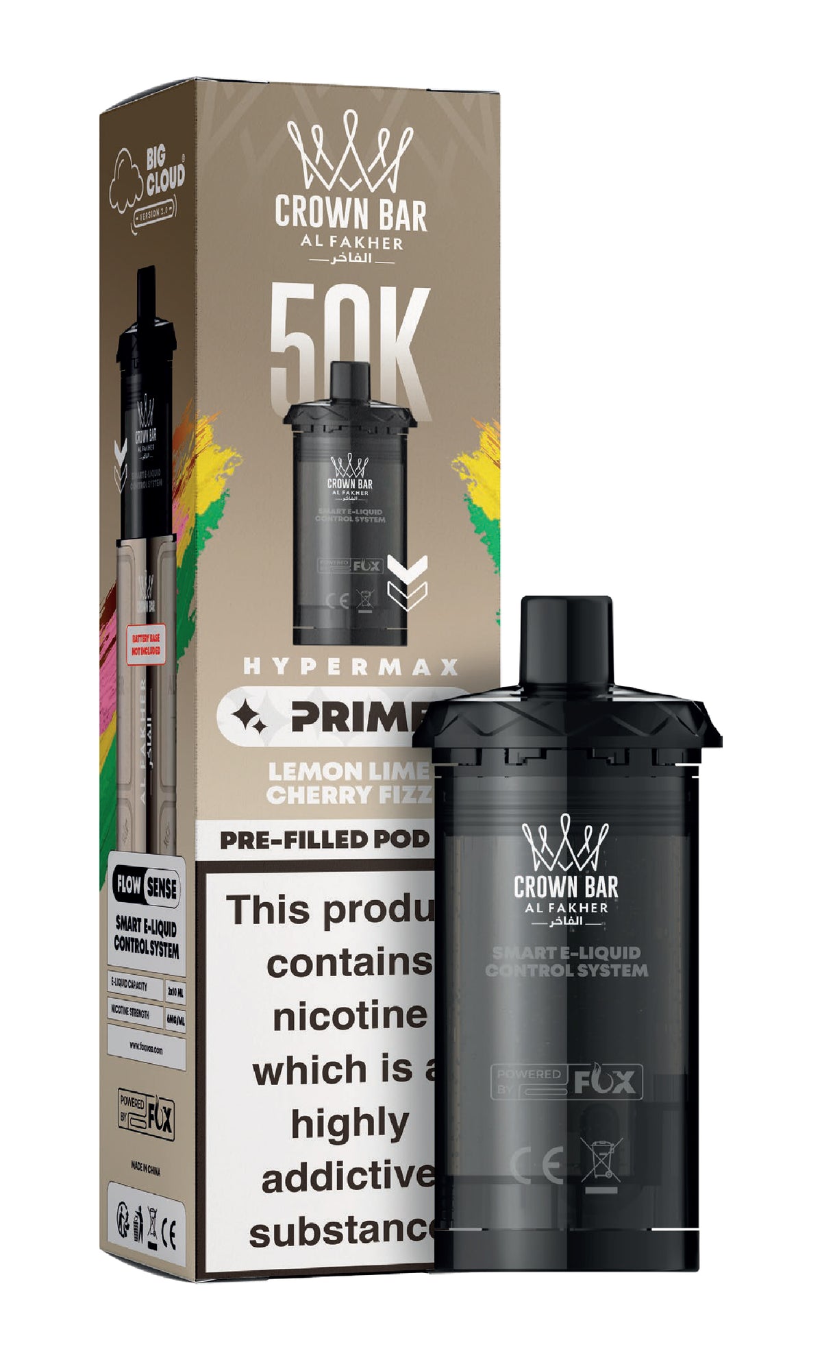 Al Fakher 50K Hypermax Prime Prefilled Pod