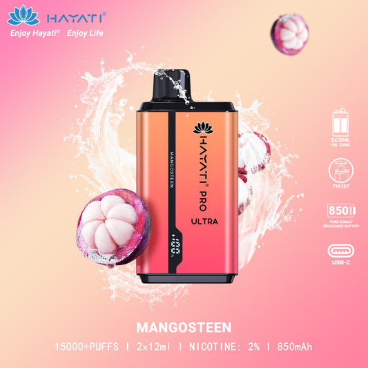 Hayati® Pro Ultra 15000 Puffs