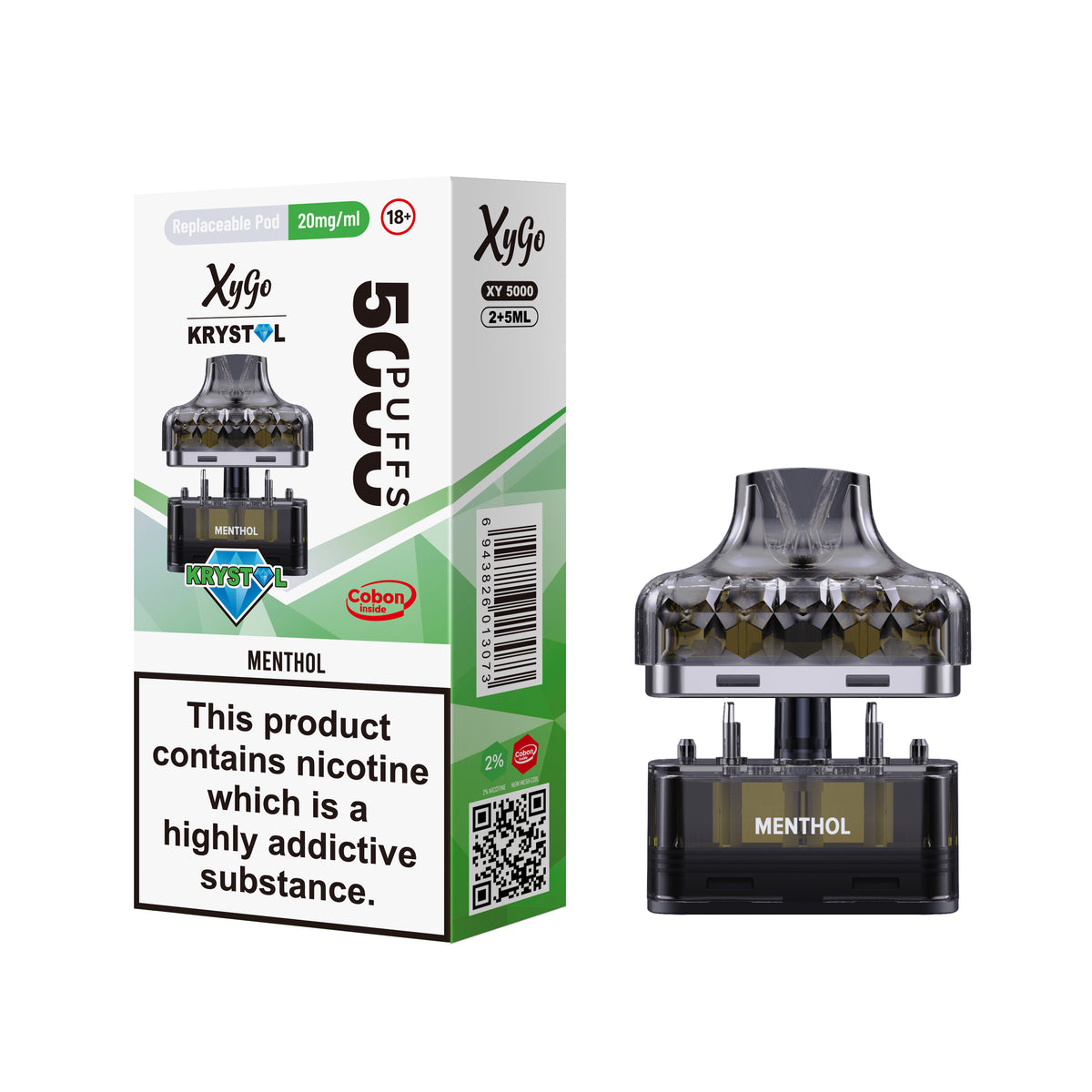 XYGO 5000 Krystal Prefilled Pod
