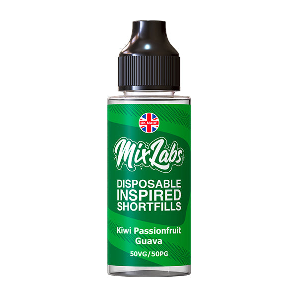 Mix Labs 50/50 - 0mg 100ml Shortfill