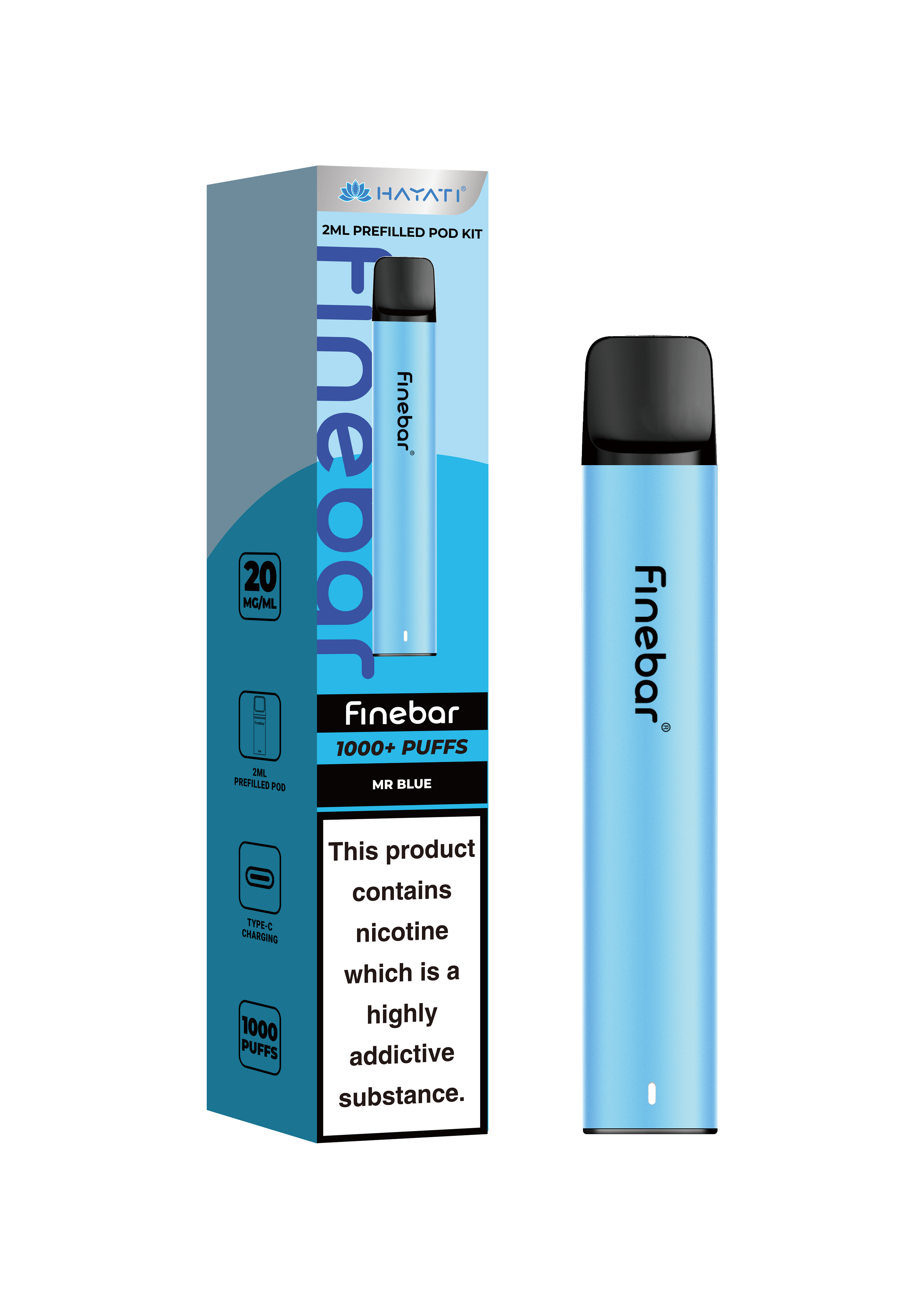 Hayati Finebar Prefilled Vape Kit