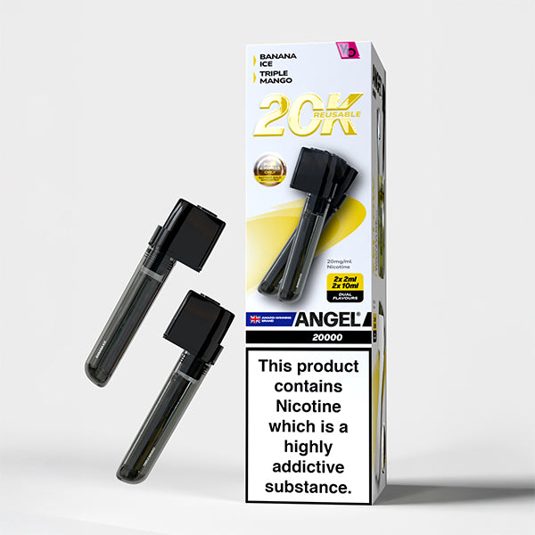 Vapes Bars Angel 20K Prefilled Vape Pods + Refill Container