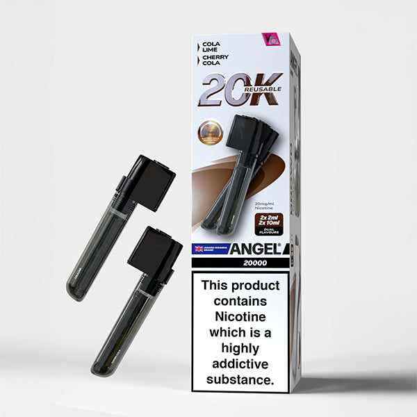Vapes Bars Angel 20K Prefilled Vape Pods + Refill Container