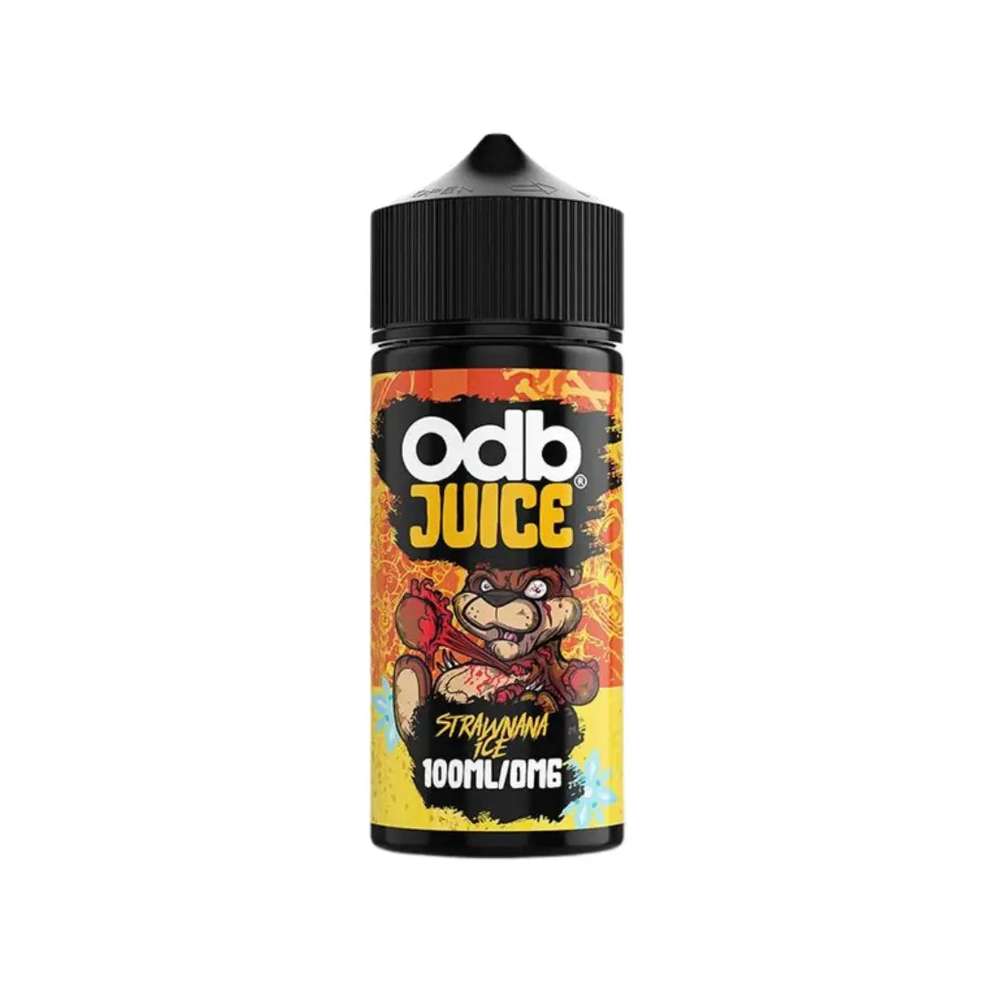 ODB Juice - Strawnana Ice 0mg 100ml Shortfill