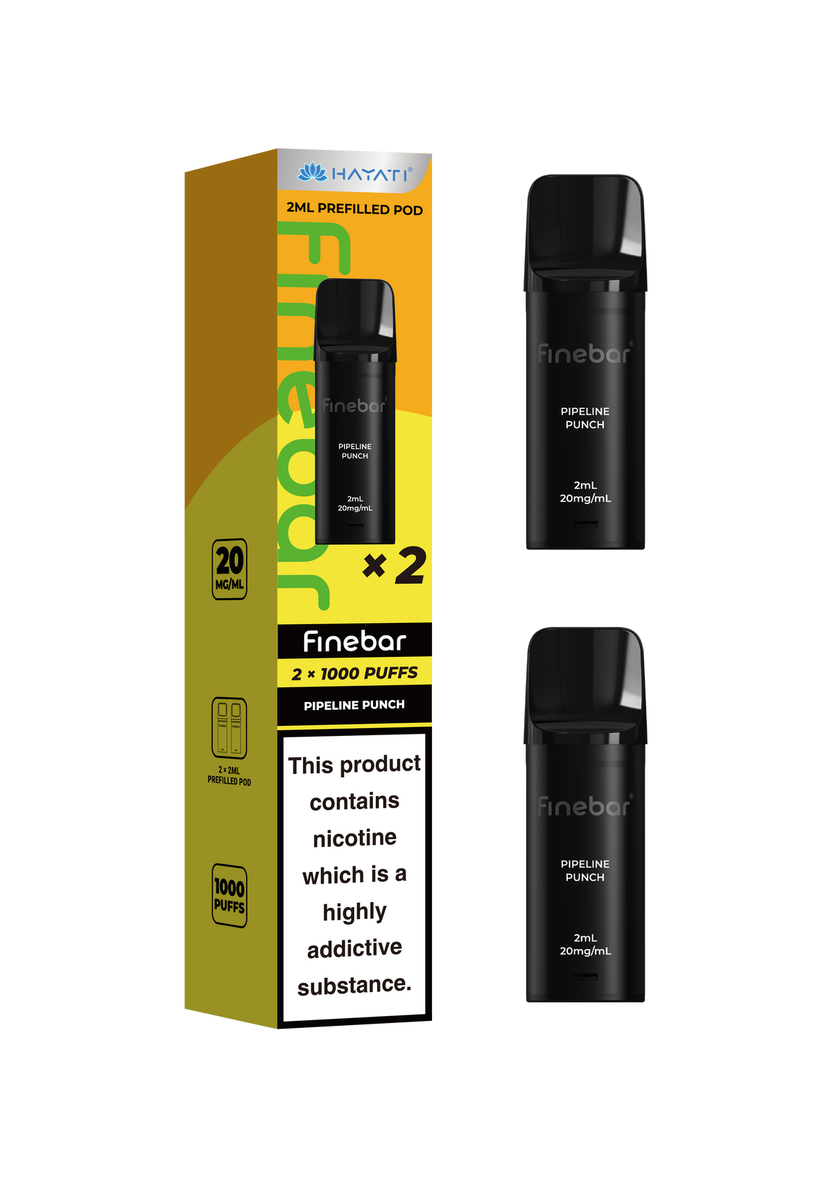 Hayati Finebar Prefilled Pods