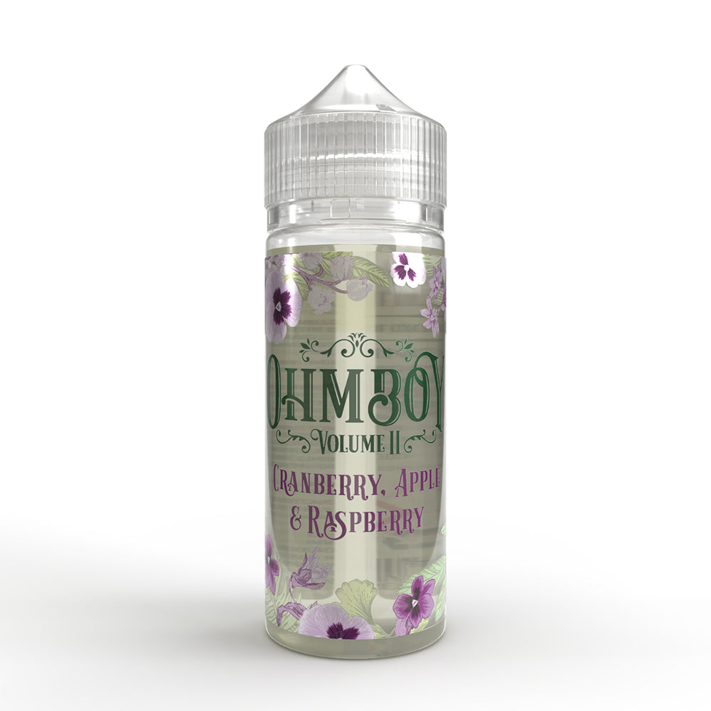 Ohm Boy - Volume II - Cranberry, Apple and Raspberry Shortfill 0mg 100ml