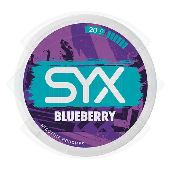 SYX Blueberry 20mg nicotine pouch