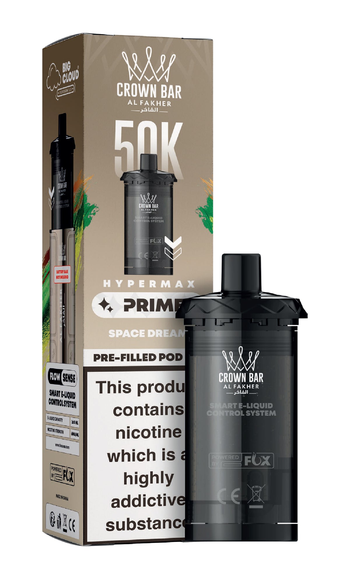 Al Fakher 50K Hypermax Prime Prefilled Pod