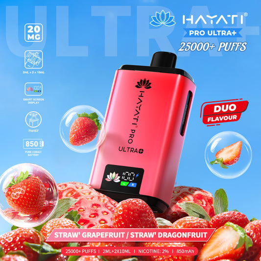 Hayati® Pro Ultra+ 25000 Puffs
