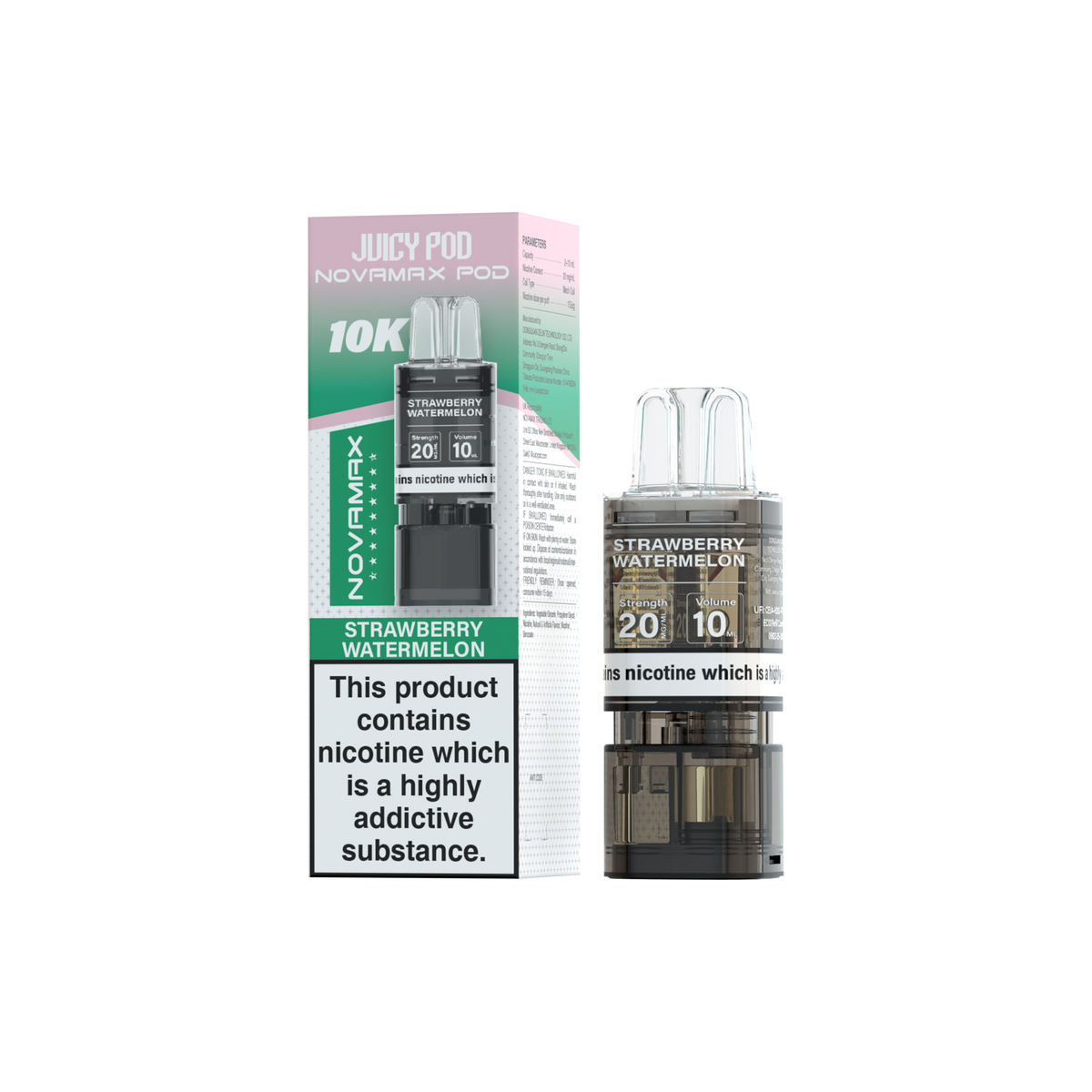 Juicy Pod NOVAMAX 10K Prefilled Pod