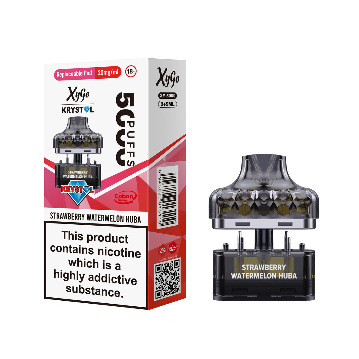 XYGO 5000 Krystal Prefilled Pod