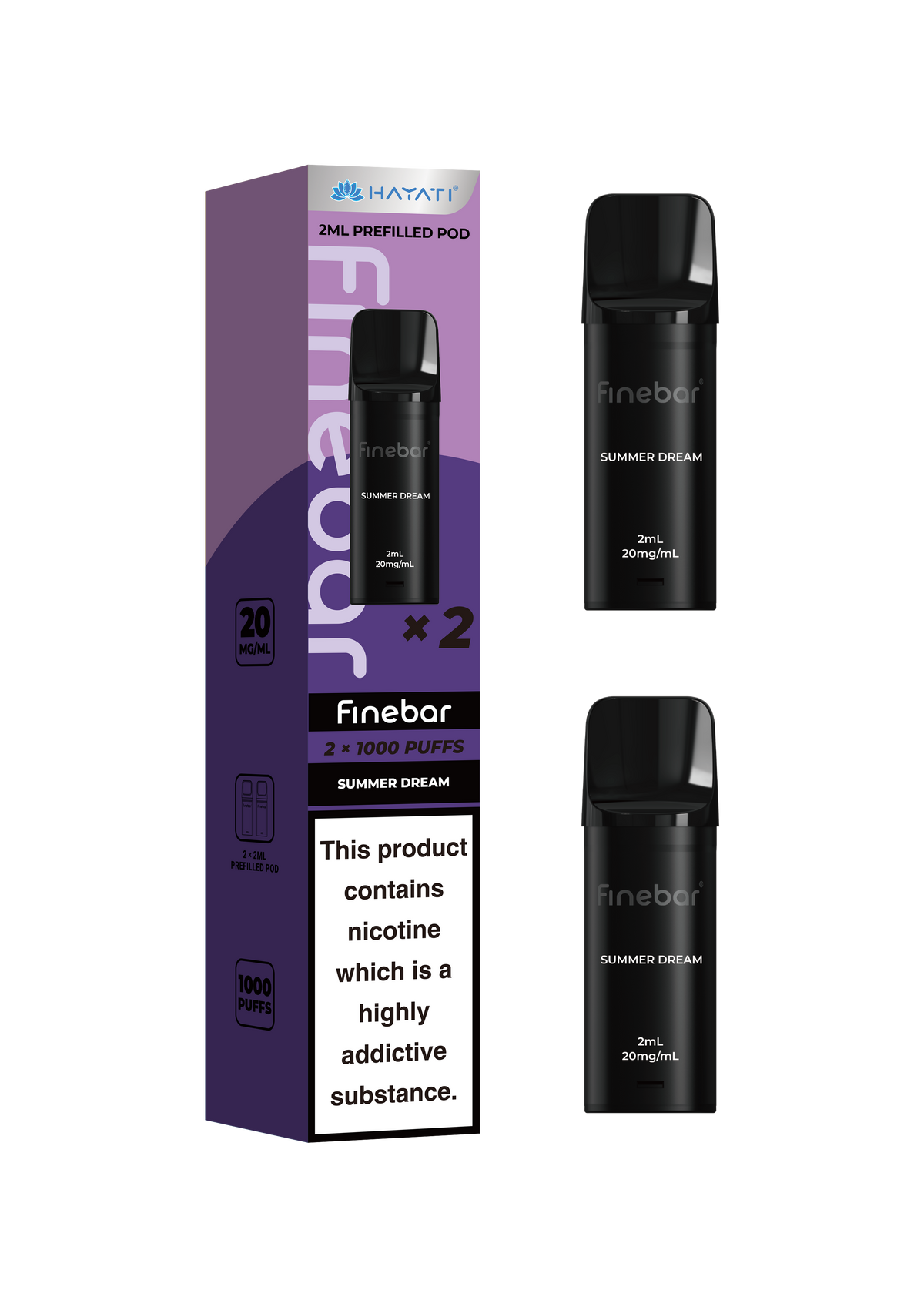 Hayati Finebar Prefilled Pods