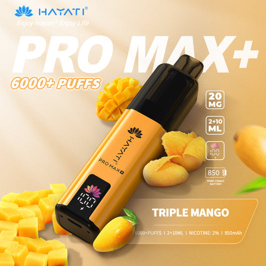 Hayati® Pro Max+ 6000 Puffs