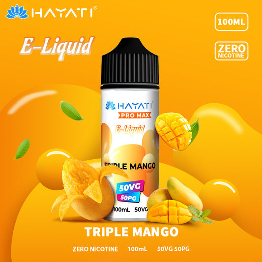 Hayati® Pro max E-Liquid 50VG 50PG