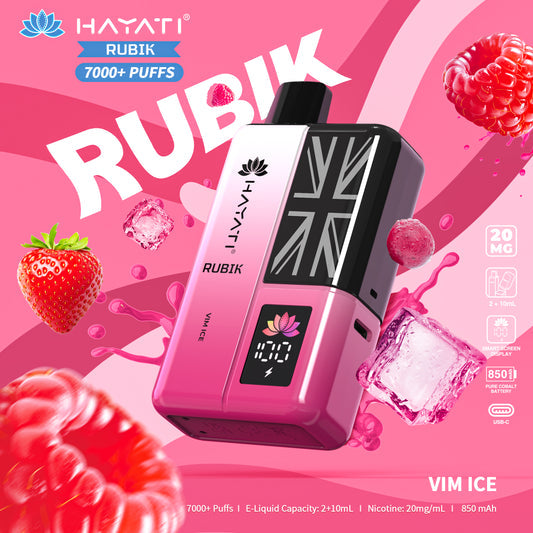 Hayati® Rubik 7000 Puffs