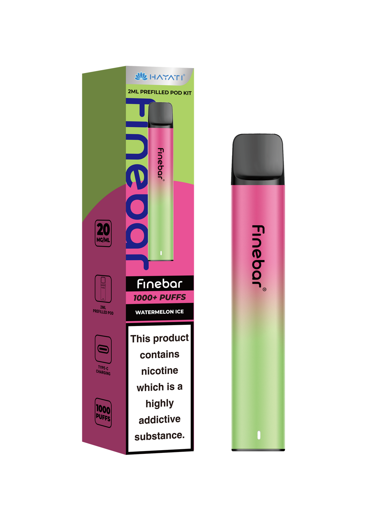 Hayati Finebar Prefilled Vape Kit