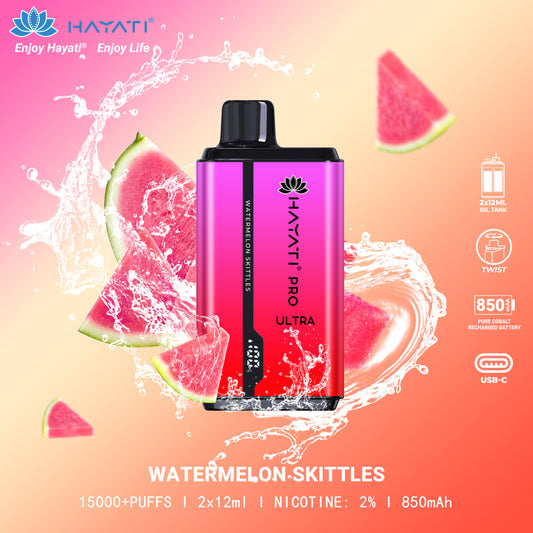 Hayati® Pro Ultra 15000 Puffs