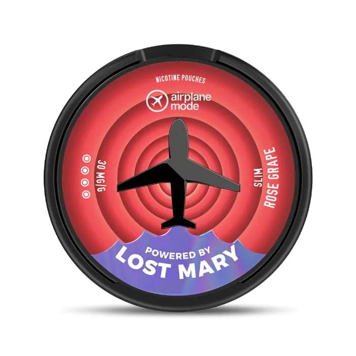 Lost Mary Airplane Mode Nicotine Pouches - Rose Grape - 20PK