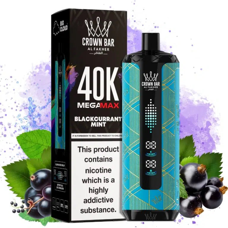 Al Fakher Mega Max 40k Blackcurrant Mint