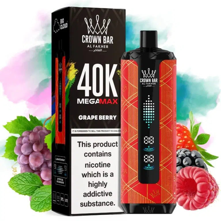 Al Fakher Mega Max 40000 Grape Berry Flavor