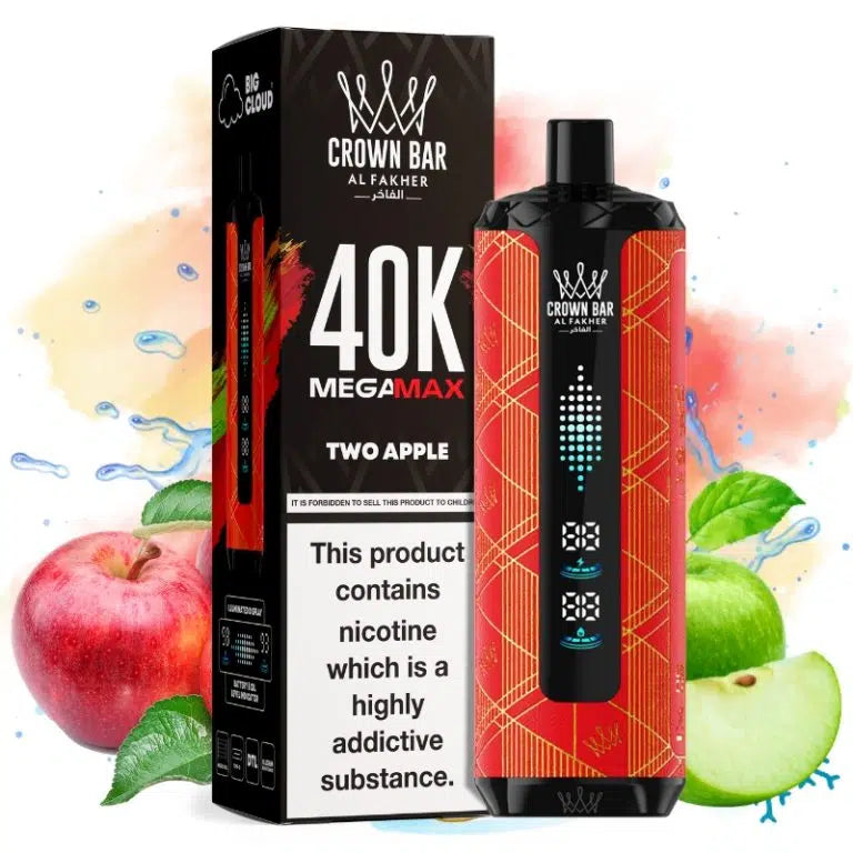 Al Fakher Mega Max 40000 Two Apple
