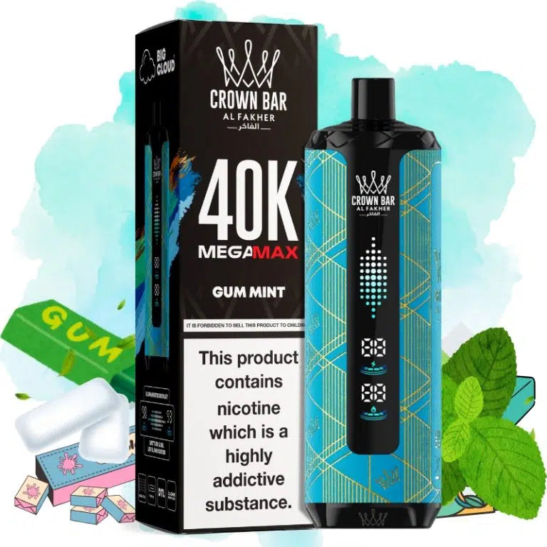 Al Fakher Mega Max 40000 Gum Mint