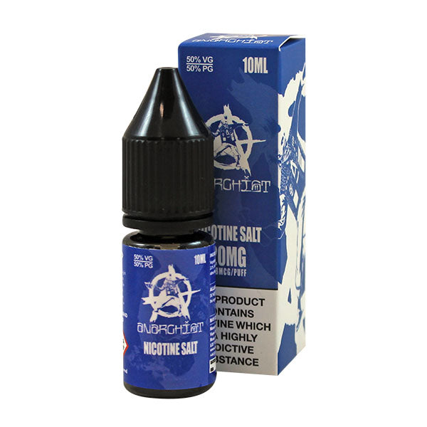Anarchist Blue Nic Salt 10ml, Vape Auraa UK