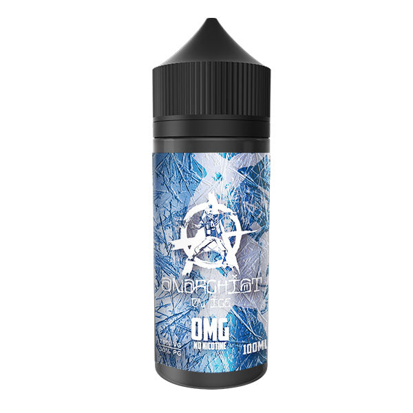 Anarchist Blue on Ice 0mg 100ml Shortfill ,Vape Auraa UK