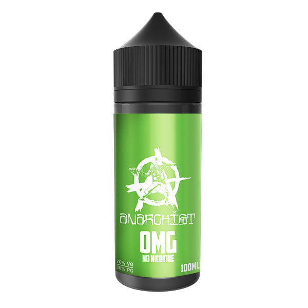 Anarchist Green 0mg 100ml Shortfill, Vape Auraa UK