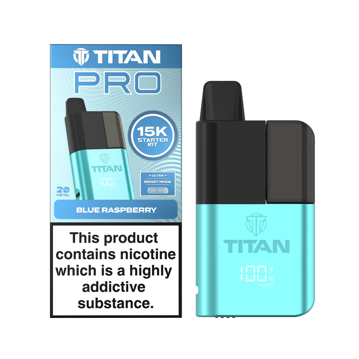 Titan Pro 15K Prefilled Vape Kit