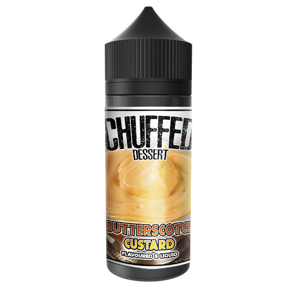 Chuffed Dessert - Butterscotch Custard 0mg 100ml Shortfill E-Liquid, Vape Auraa UK