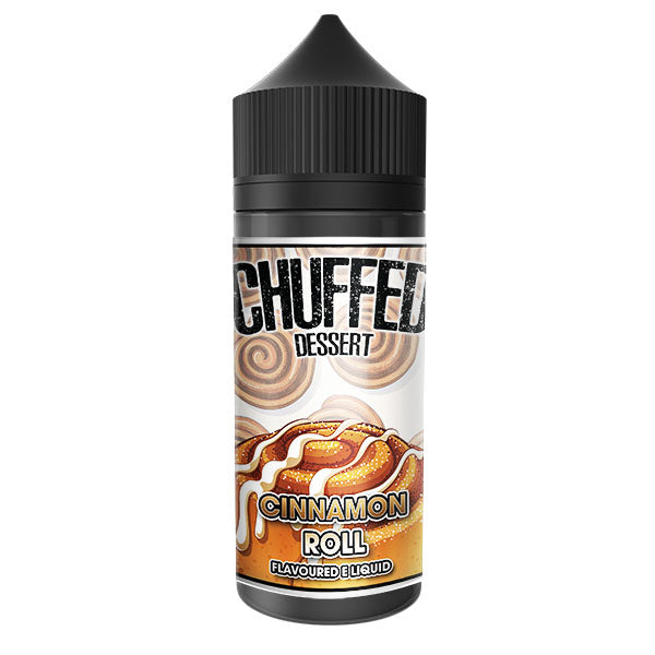 Chuffed Dessert - Cinnamon Roll 0mg 100ml Shortfill E-Liquid, Vape Auraa UK
