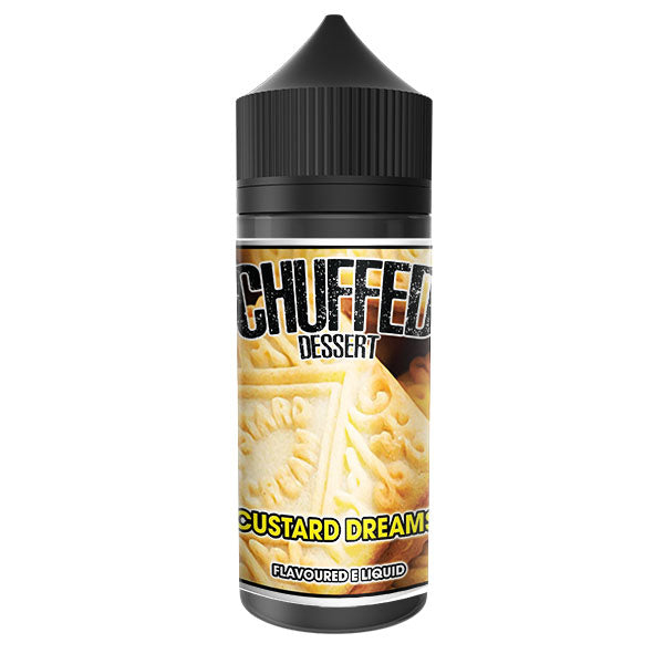 Chuffed Dessert - Custard Dream 0mg 100ml Shortfill E-Liquid, Vape Auraa UK