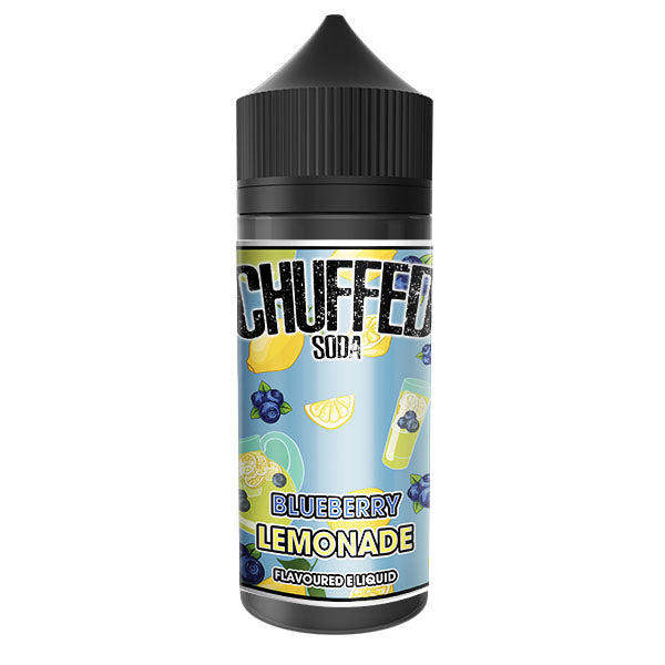 Chuffed Soda - Blueberry Lemonade 0mg 100ml Shortfill, Vape Auraa UK