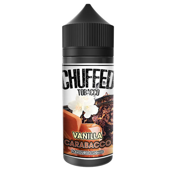 Chuffed Tobacco - Vanilla Carabacco 0mg 100ml Shortfill E-Liquid, Vape Auraa UK