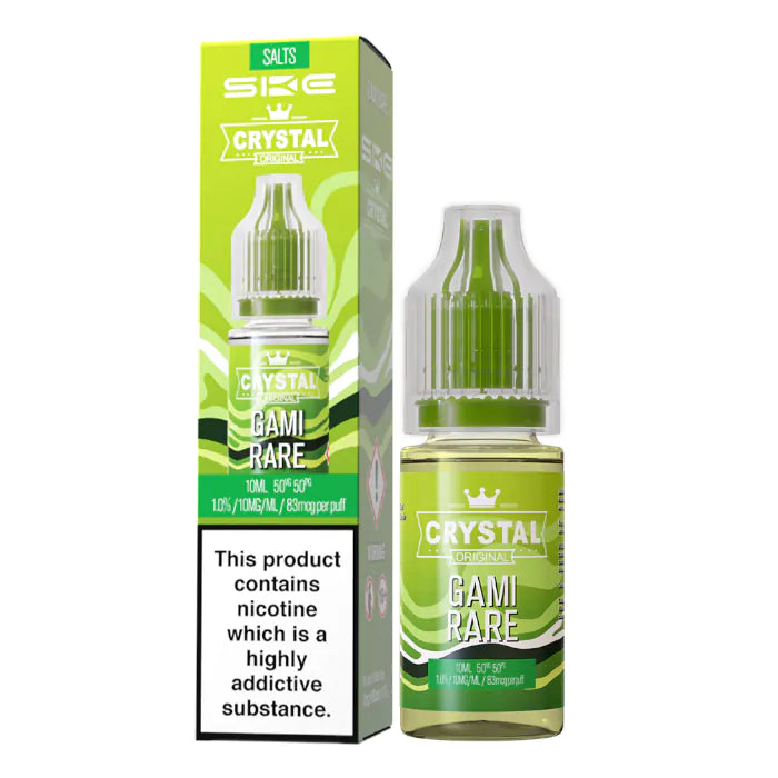 Crystal Nic Salts - Gami Rare - 10ml E-liquid