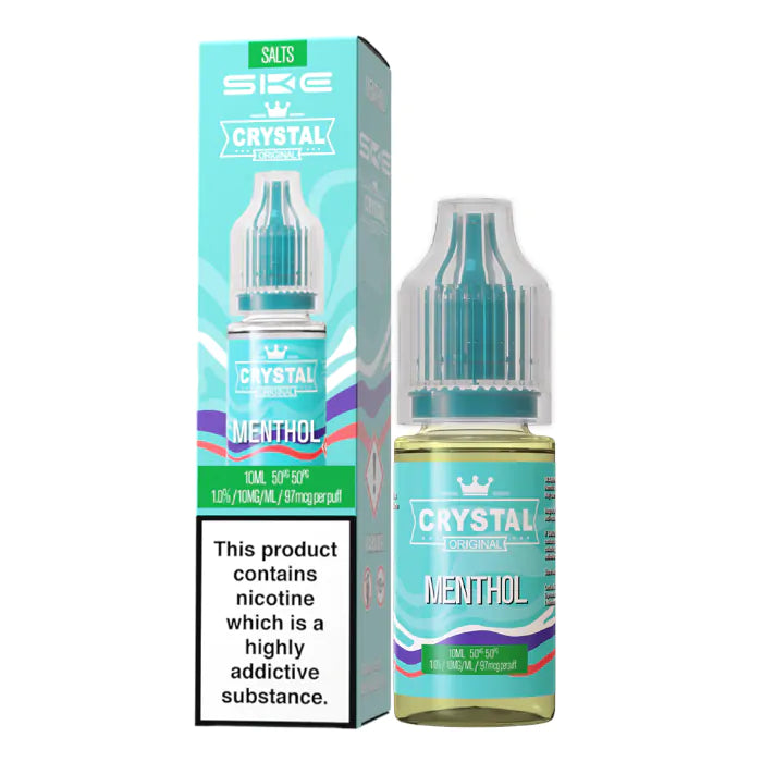 Crystal Nic Salts - Menthol - 10ml E-liquid