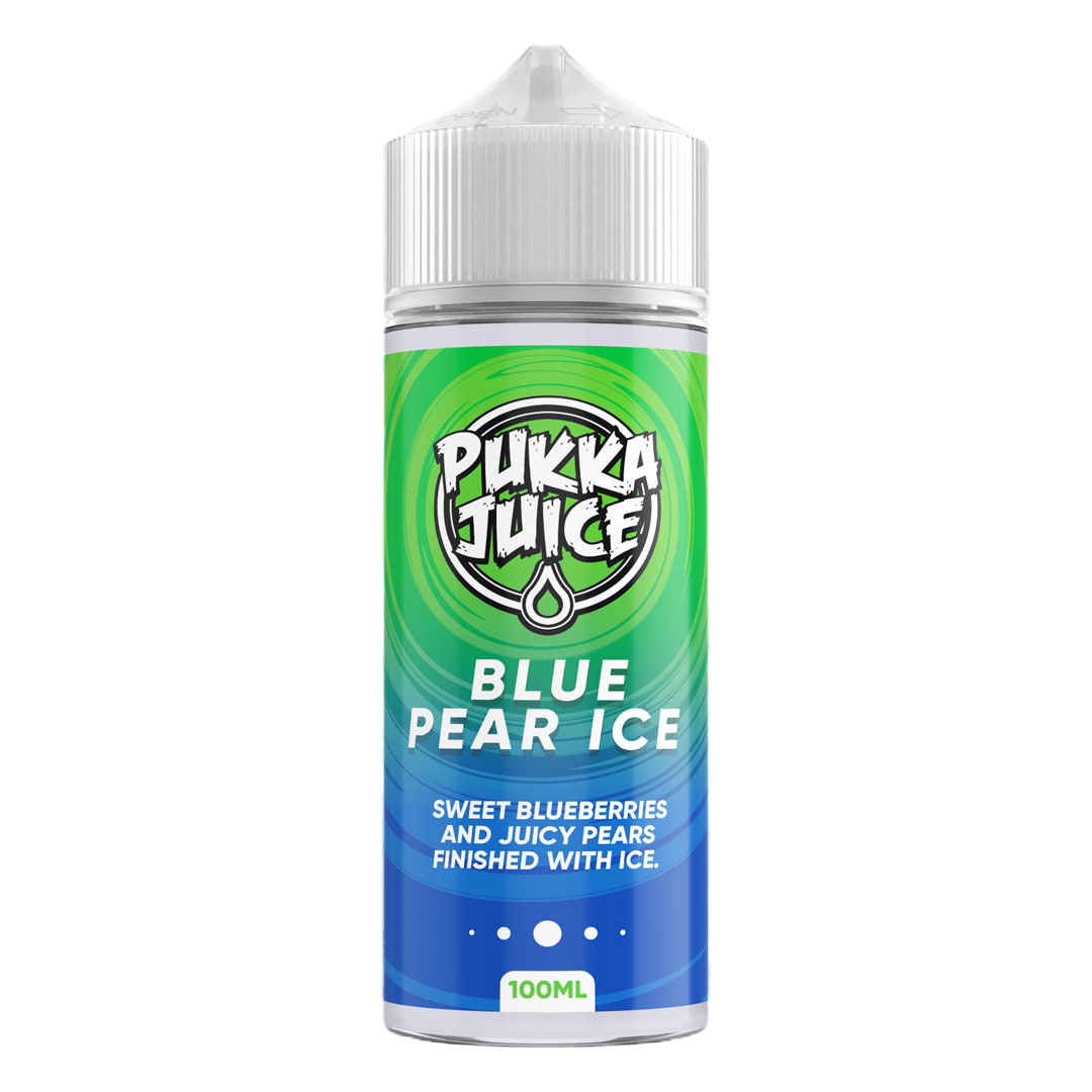 Pukka Juice Blue Pear Ice 0mg 100ml Shortfill