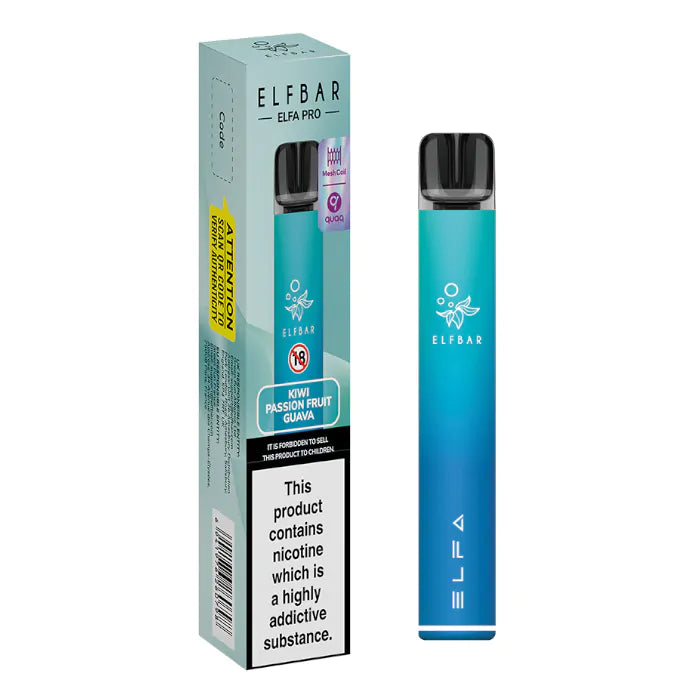 ELFBAR Elfa Pro Pod Kit - Aurora Blue + Kiwi Passion Fruit Guava