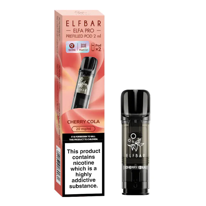 ELFBAR Elfa Pro Prefilled Pods - 20mg - 2PK-Cherry Cola
