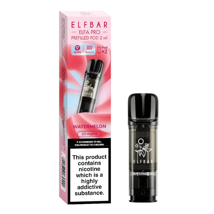 ELFBAR Elfa Pro Prefilled Pods - 20mg - 2PK-Watermelon