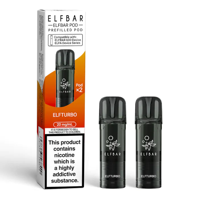 Elfbar 600 Prefilled Pods - 2PK-Elfturbo