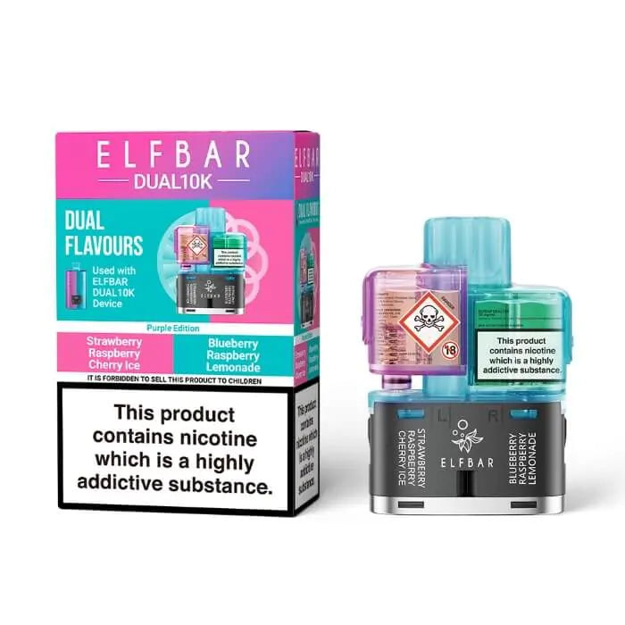 ELFBAR Dual 10K Prefilled Pods-Purple Edition