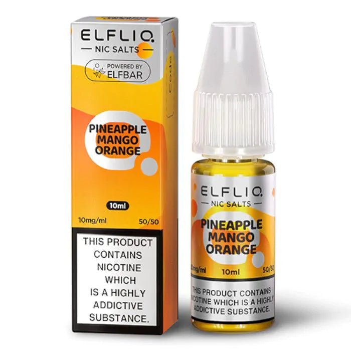ELFBAR ElfLiq Pineapple Mango Orange Nic Salts - 10ml
