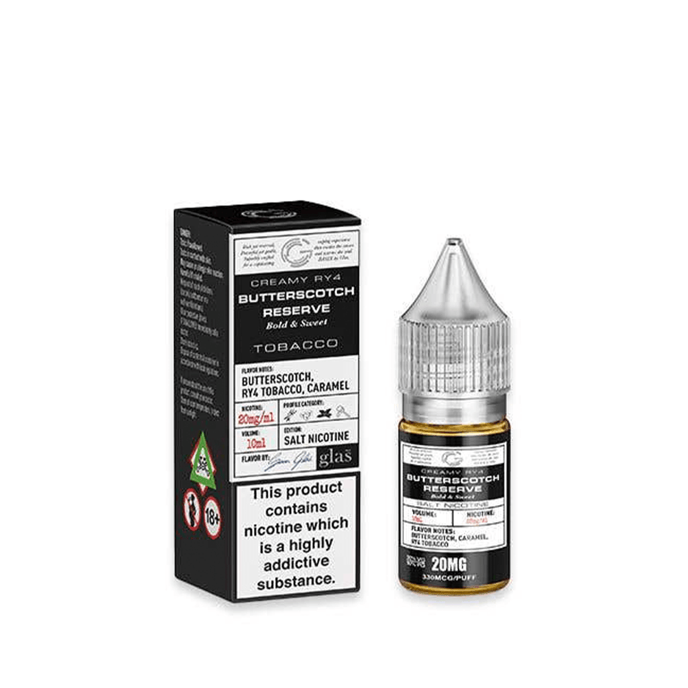 Glas Basix Series Creamy RY4 Butterscotch Reserve Salt 10ml