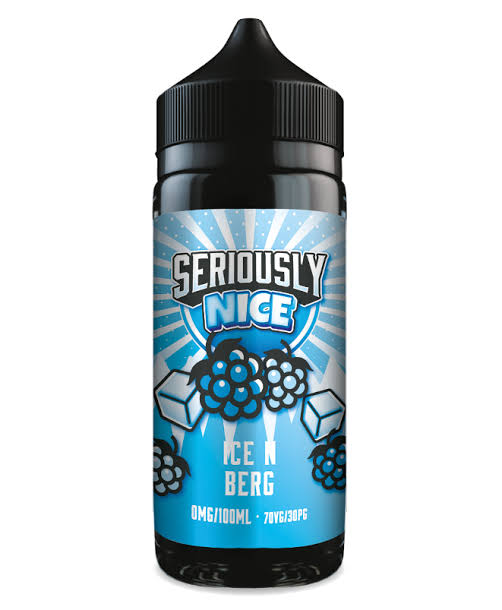 DOOZY VAPE SERIOUSLY NICE ICE N BERG 0MG 100ML SHORTFILL
