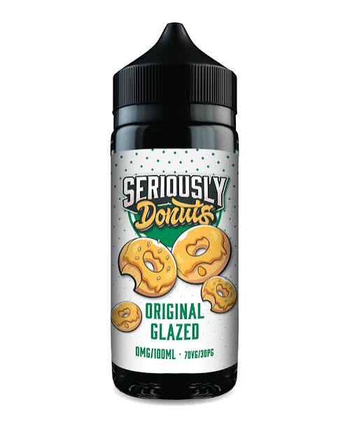 DOOZY VAPE SERIOUSLY DONUTS ORIGINAL GLAZED 0MG 100ML SHORTFILL